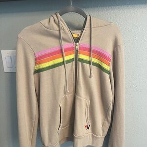 Aviator Nation 5 Stripe Hoodie